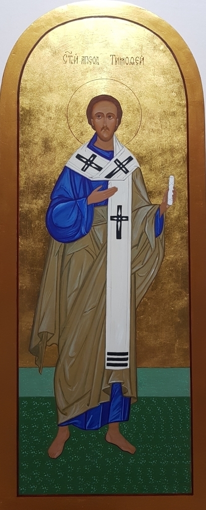 Мерная рукописная икона Тимофей