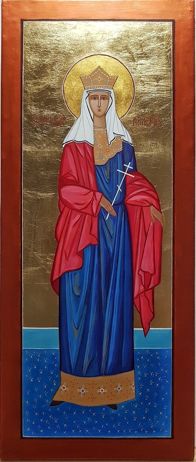 Мерная рукописная икона Валерия