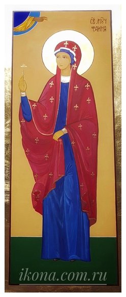 Мерная икона Святая Фаина Мерная рукописная икона Фаина
