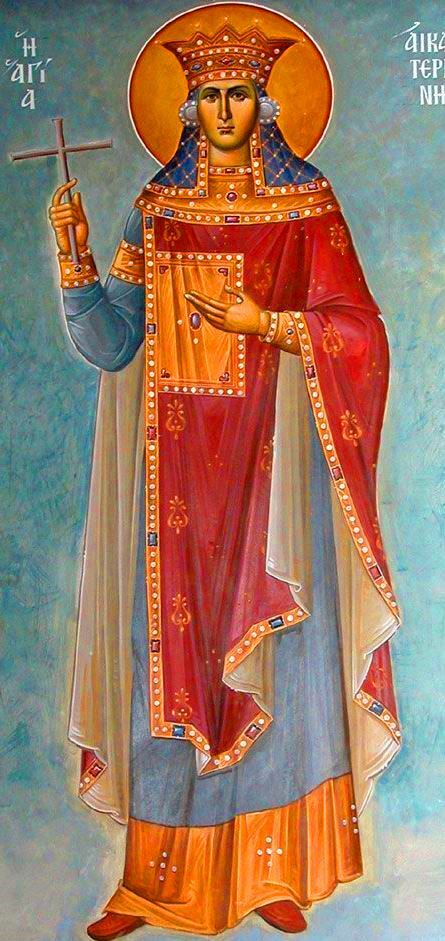 Мерная икона Екатерина №2