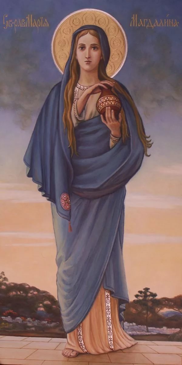 Мерная икона Мария Магдалина №2