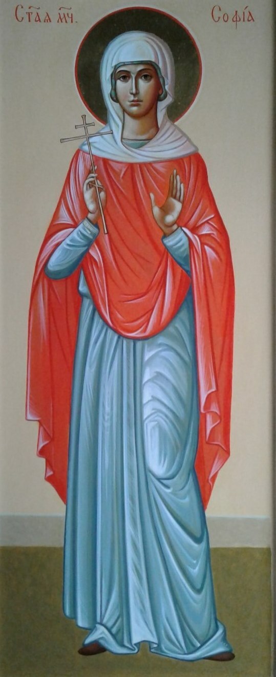 Мерная икона София №2